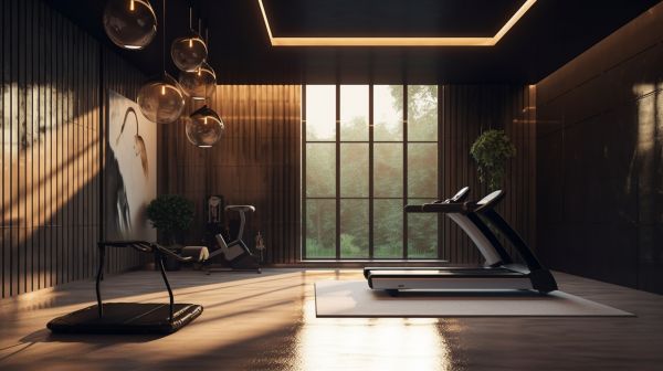 Home Gym Painting