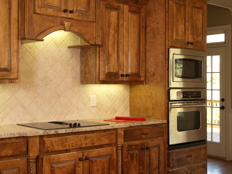 Kitchen Cabinet Refinishing detail